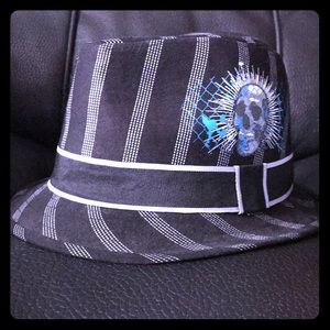 Kid’s Skull Fedora Hat